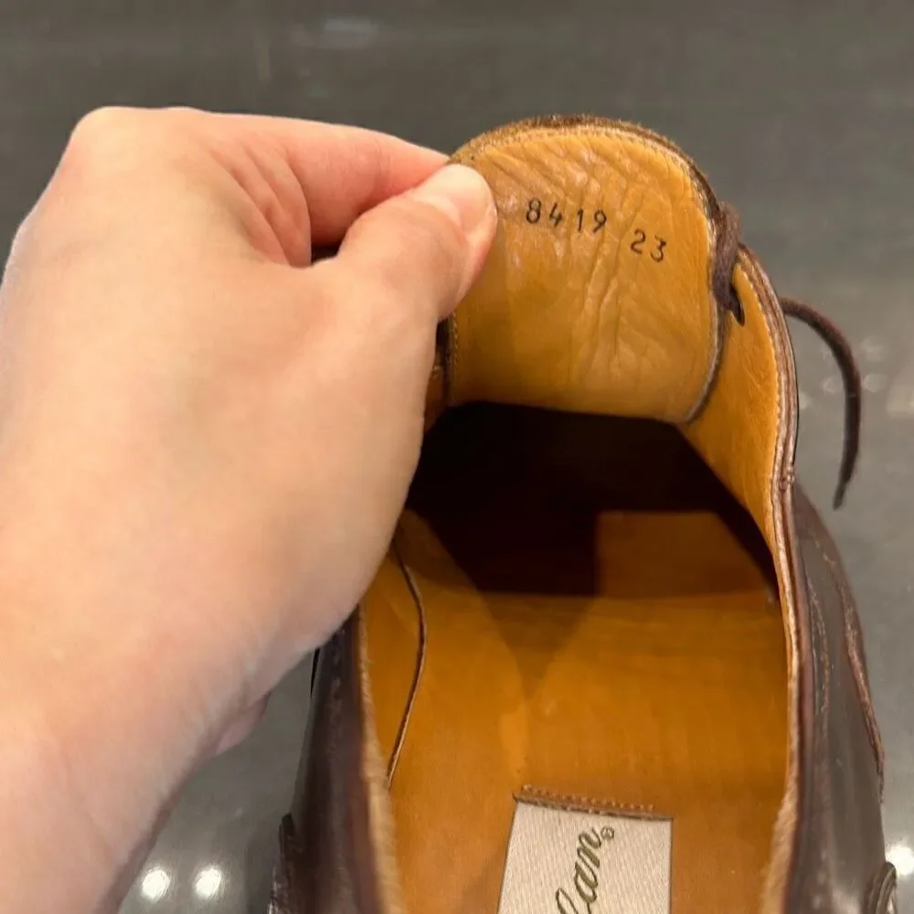 Mezlan Florence Leather Oxford Lace Dress Shoes